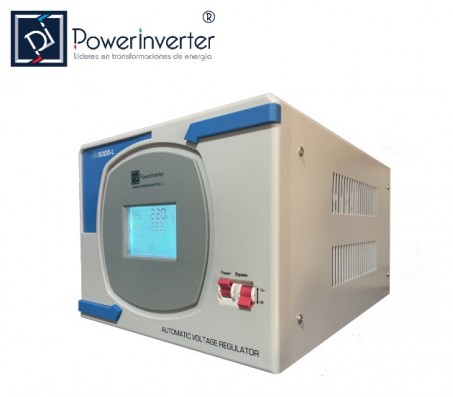 REGULADOR ESTABILIZADOR AUTOMÁTICO 5000W AC220V-AVR-SERVO MOTOR CONTROL - S